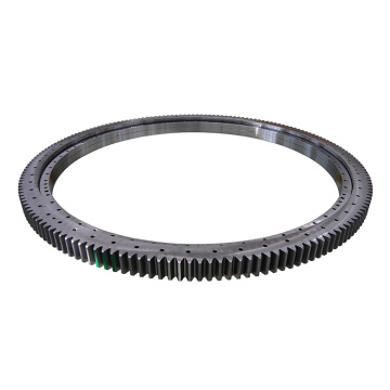 Level luffing crane inner gear slewing bearing